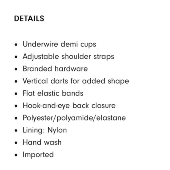 Wolford SHEER LOGO FULL CUP BRA Black Lace Demi Underwire Unlined Luxury 38B 85B - Picture 11 of 12